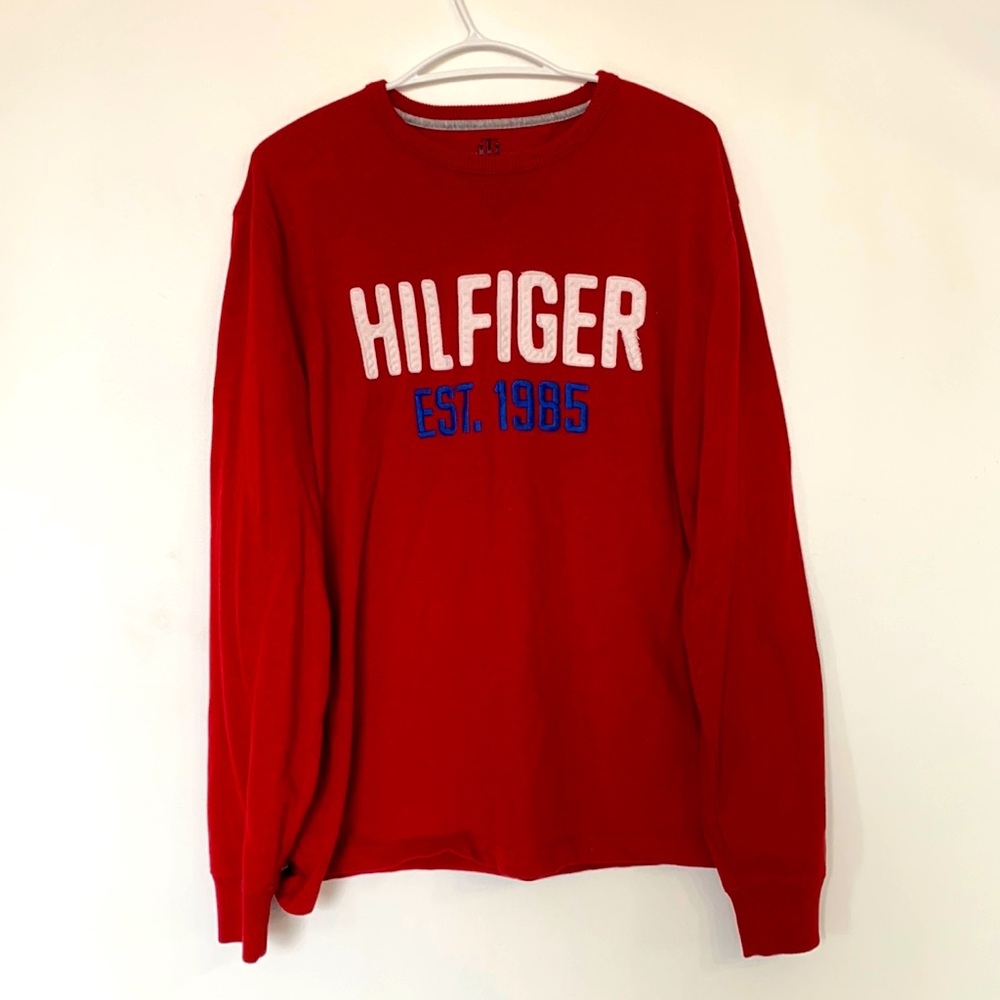 Tommy Hilfiger Red Longsleeve shirt